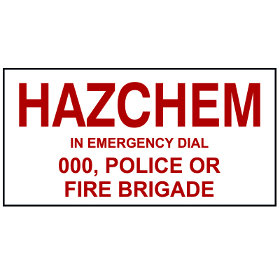 HAZCHEM EMERGENCY DIAL