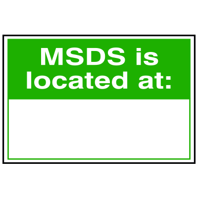 MSDS LOCATED